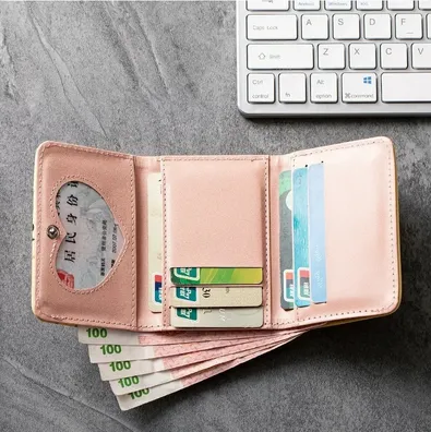 Cartoon Design Multifunctional Folding Wallet