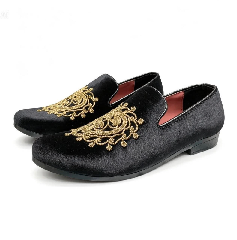 ​Men's Luxury  Velvet Loafers 