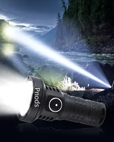 High Power Flashlight –20,000 mAh Rechargeable Powerbank