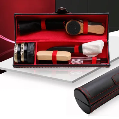 SHOE POLISH 10-PIECE SET GB-AD111