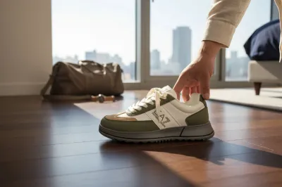 EA7 Green Sneakers — Premium Streetwear with Branded Style 