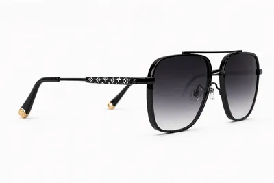Louis Vuitton Metal Sunglasses – Black 5G146 