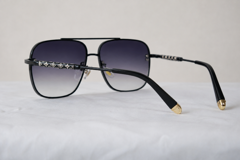 Louis Vuitton Metal Sunglasses – Black 5G146 