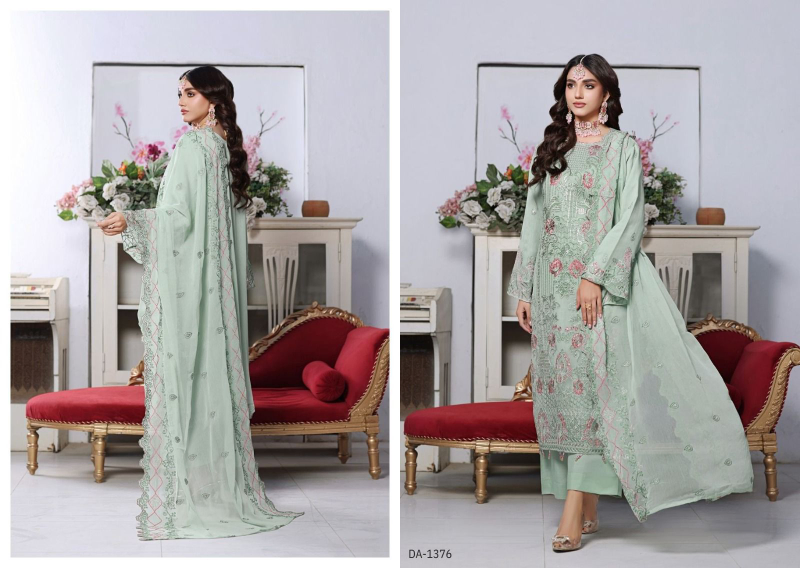 Bin Hameed Inara Vol-8 Luxury Chiffon Unstitched Suit