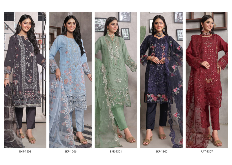 Eid Exclusive Bin Hameed Premium Organza Suit