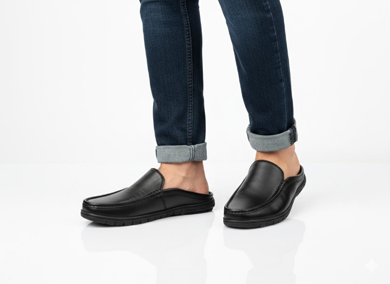 White Khussa Sandals Handcrafted Leather with Floral Cut-Outs 