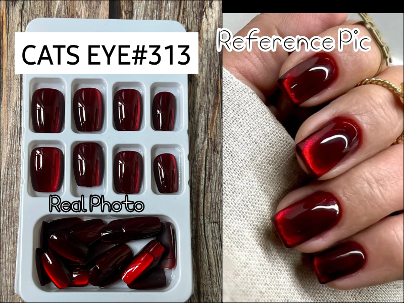 CATS EYE NAIL-SQUARE SHAPE-CS 313