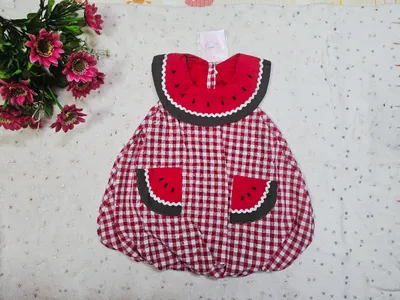 Watermelon-themed Kids Dress