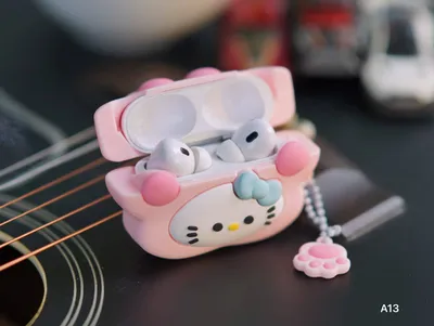 Sweet Kitty Bow – AirPods Cover