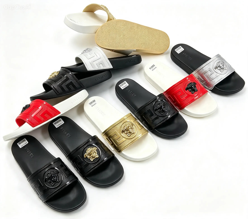 Stylish  Versace Designer Slides for Men