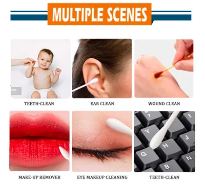 Cotton Buds For Baby ( 200 Pcs )