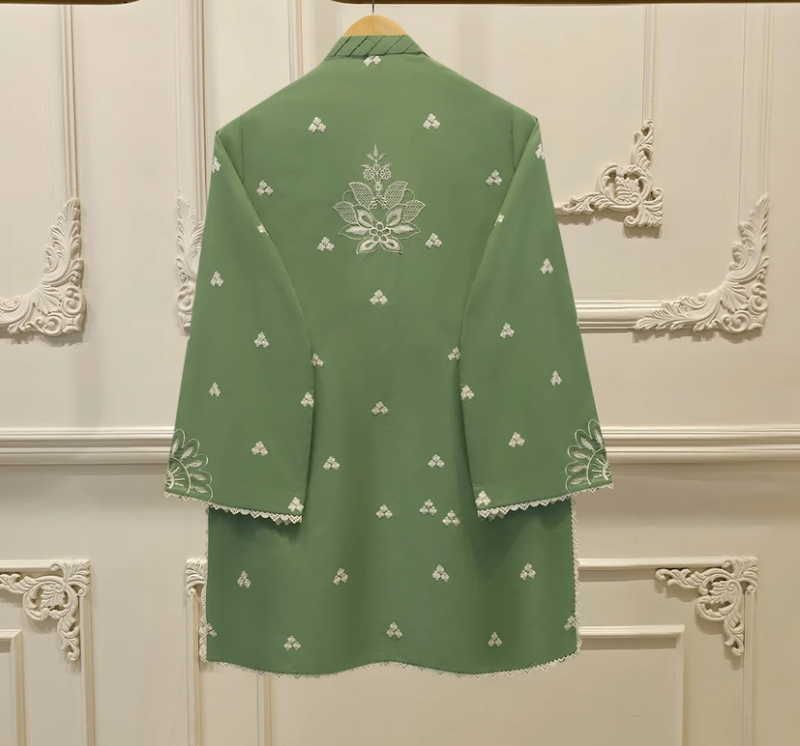 AGHANOOR -2 Piece - Embroidered Cambric Suit S114853