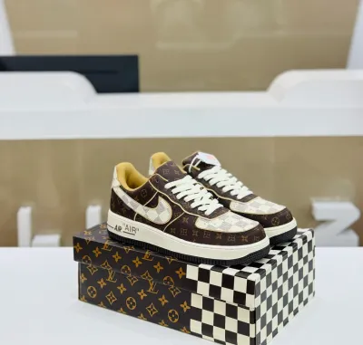 AIR FORCE 1 LOW MONOGRAM COFFEE 1:1