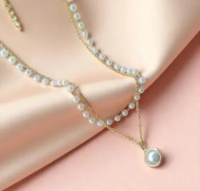 2 Layer Pearl Chain ( 1 Pc )