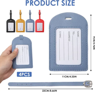 Thickened Wear-Resistant Luggage Name Tag