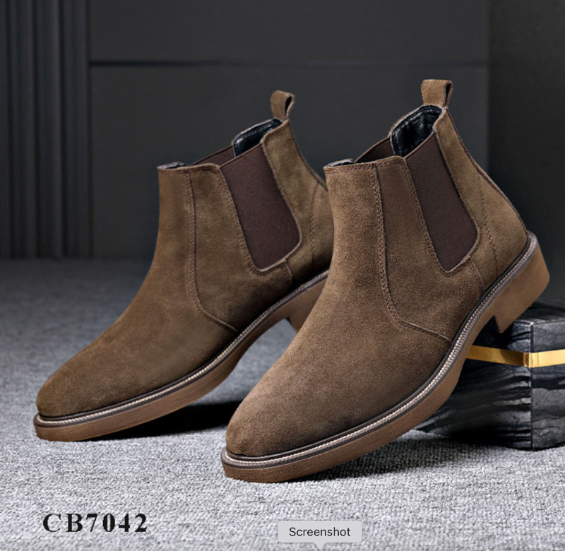 Pointy Toe Chelsea English Style Boots