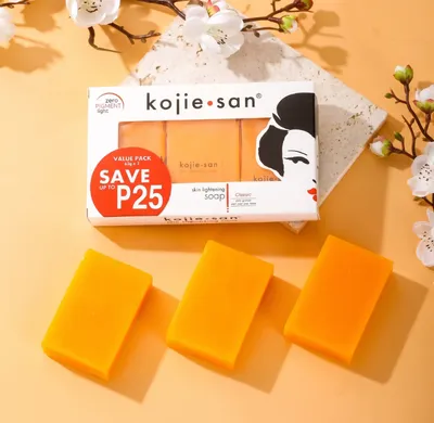 Kojie San Skin Lightening Soap Value Pack 65gX3