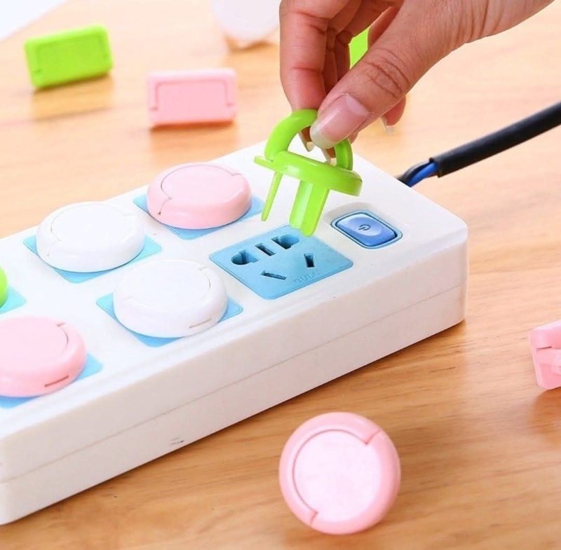 10 Pcs Electric Socket Plug Protector Cover