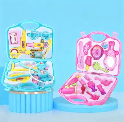 14PCS Doctor Toy Storage Box Set