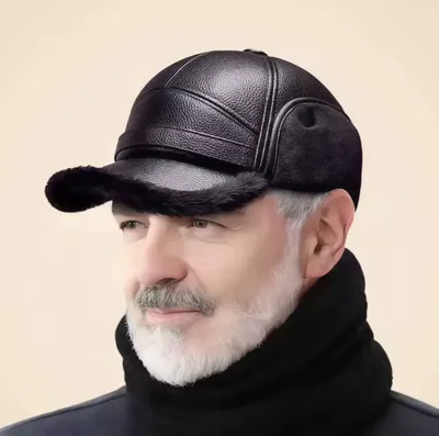Middle-aged and elderly men's autumn and winter hats, 