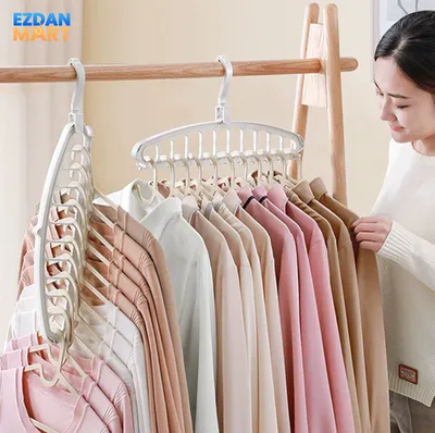11 Hole Space Saving Clothes Hanger 