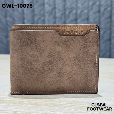 MenBense men's frosted high quality pu wallet
