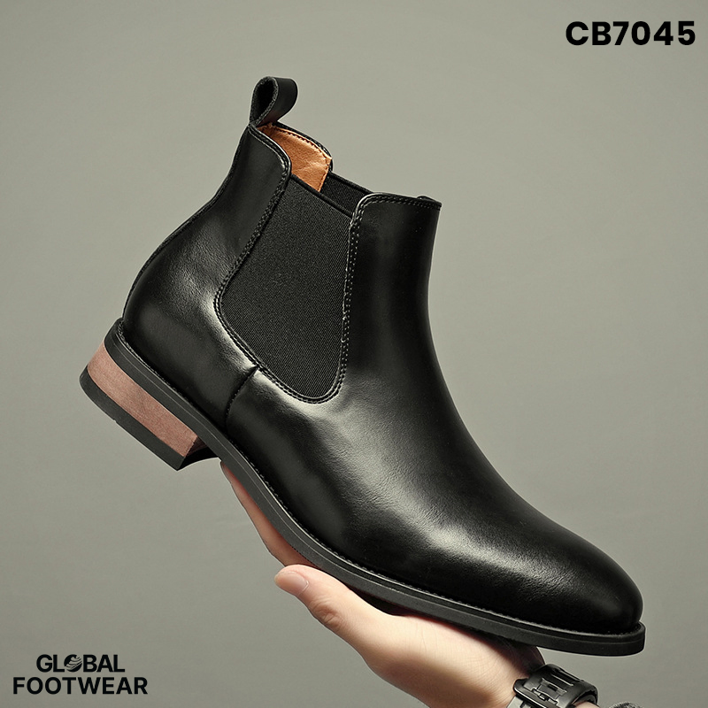 Heightened British Chelsea Boots Men's