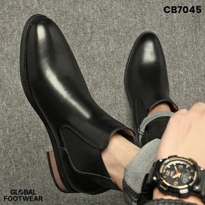 Heightened British Chelsea Boots Men's