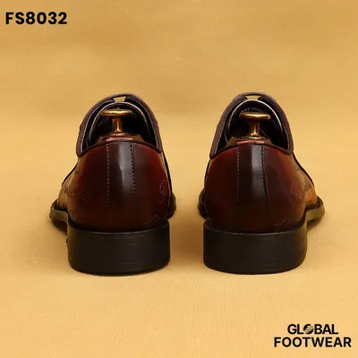 Business oxford shoes british color matching pointed Formal shoes