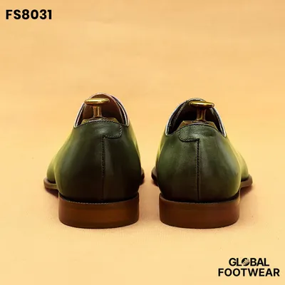 Leather shoes men's one-piece Oxford Formal shoes