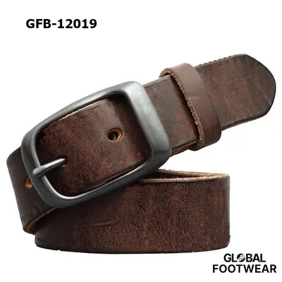 Retro Versatile Jeans Belt First-Layer Cowhide Pin Buckle