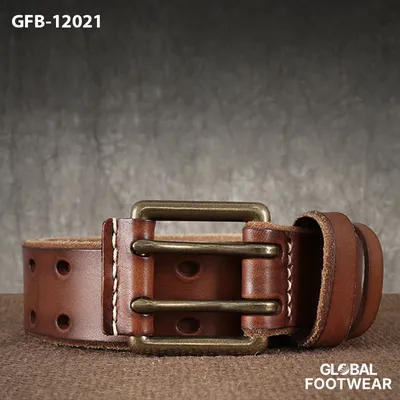 First layer cowhide alloy pin buckle belt retro versatile