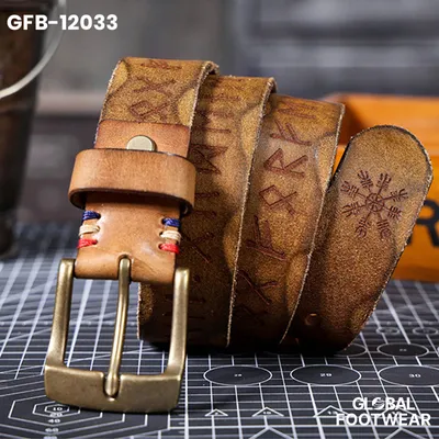 Men's Handmade Genuine Leather Belt