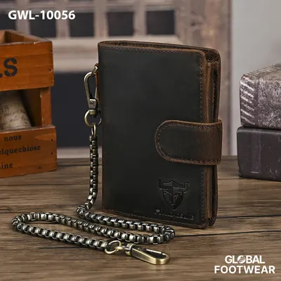 American Genuine Leather Wallet Style Crazy Horse Wallet