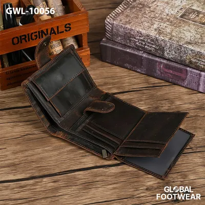 American Genuine Leather Wallet Style Crazy Horse Wallet