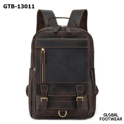 Men,s Genuine Leather Outdoor Travel Bag