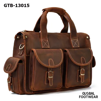 Genuine Leather Business for Work and Commuting Cross-Border