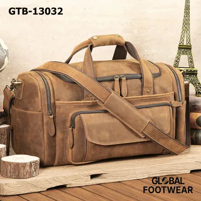 Top Grain Genuine Leather Premium Large CapacityTravel Bag