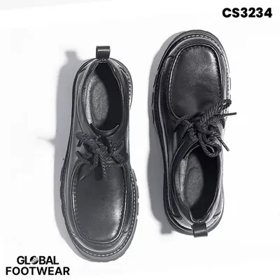 Genuine Leather Men's Versatile British Trbottomy