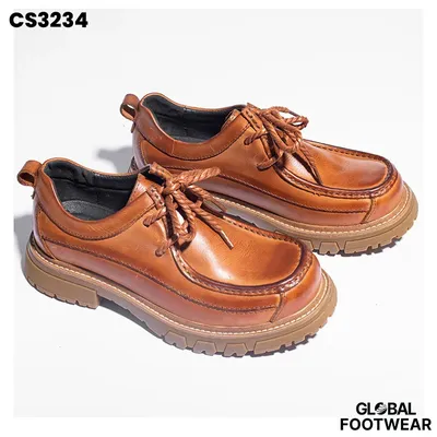 Genuine Leather Men's Versatile British Trbottomy