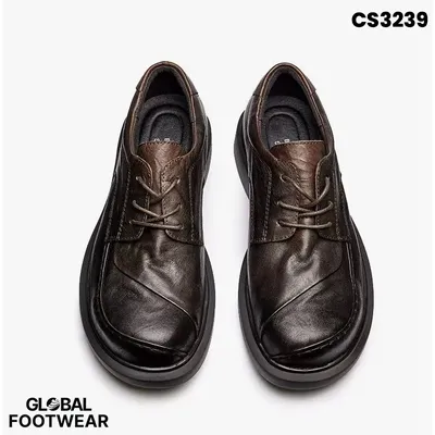 Genuine Leather Low-Top Casual Men's Shoes