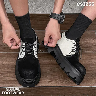 Men's Leather British casual leather shoes