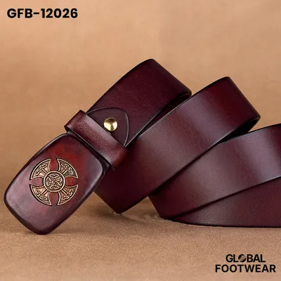 First layer cowhide fashion Men's buckle belt