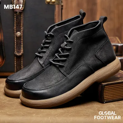 Men's Mid-top Ankle Workwear Retro Martin Boots