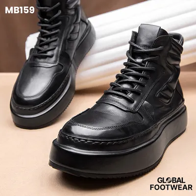 Thickened High-rise Non-slip Leather Boots Martin Boots