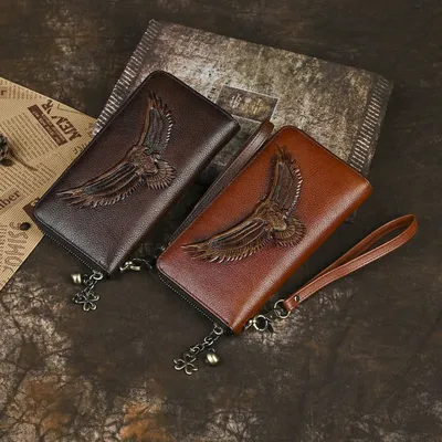 Genuine Leather Men's and Women's Universal Multi-card Wallet