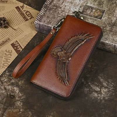 Genuine Leather Men's and Women's Universal Multi-card Wallet