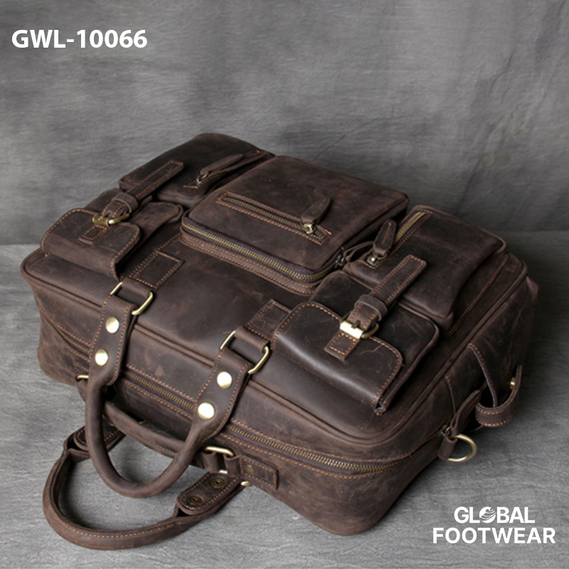American Vintage Crazy Horse DuffelTrendy Handbag