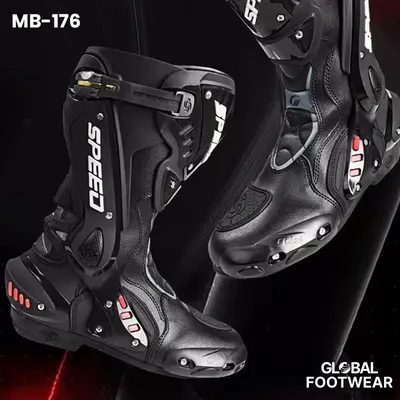 Windproof Anti Fall Anti Slip Pro Biker  Riding Boots