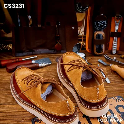 Genuine leather high-end pure cowhide casual shoes